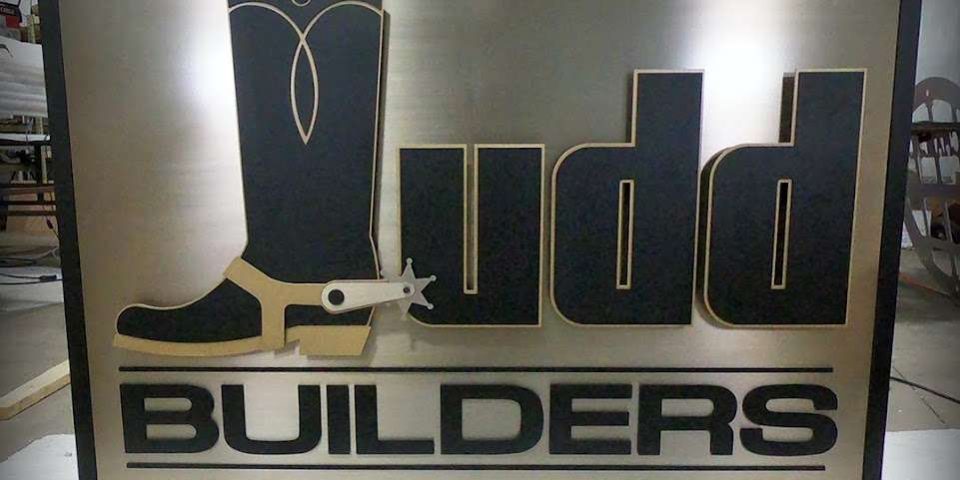 custom metal signs judd builders