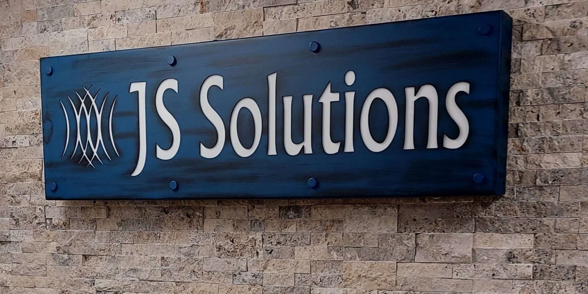 custom metal sign.