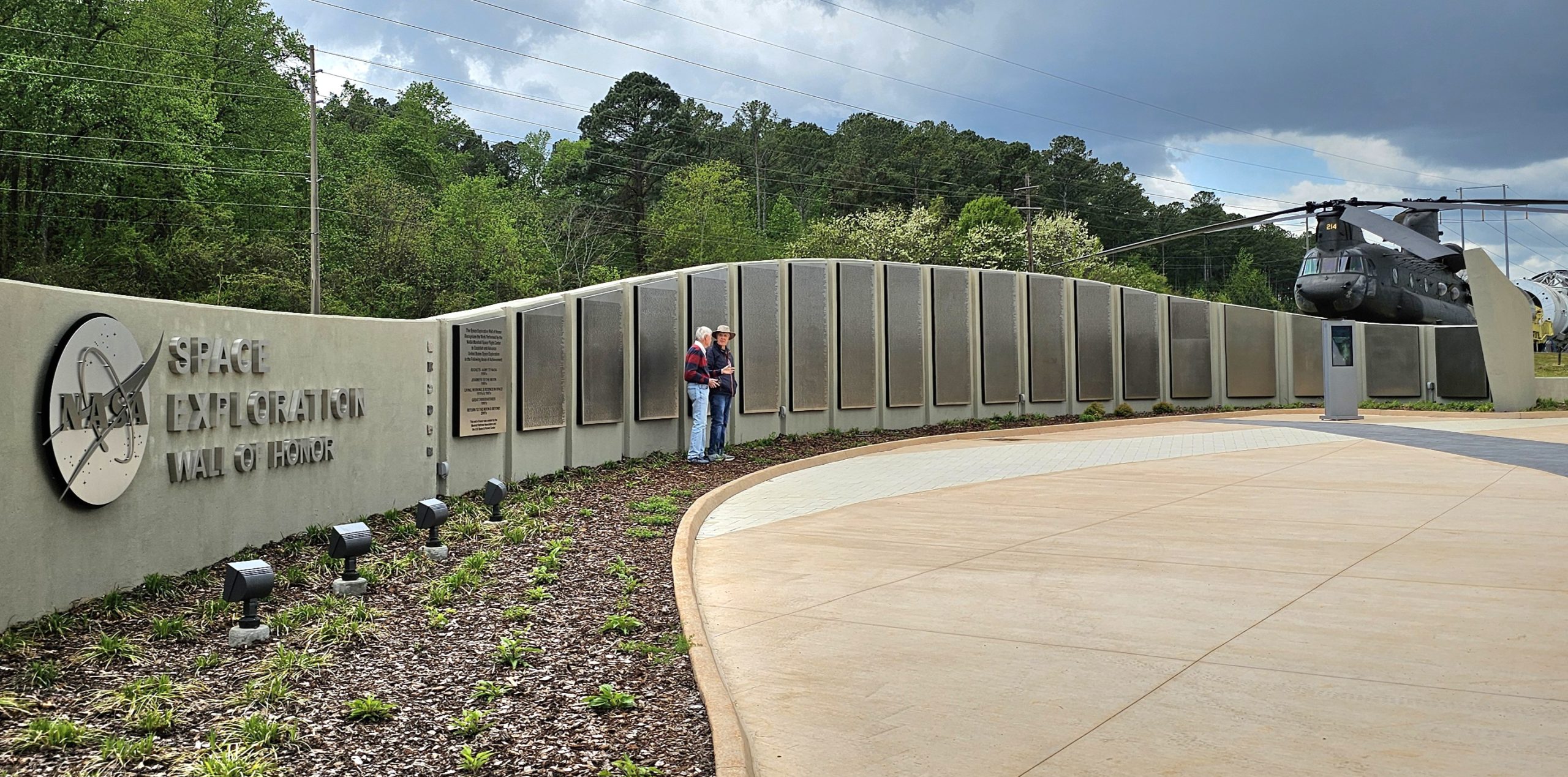 Nasa Wall of Honor Metal Panel Art.