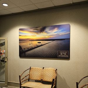 Custom printed sign by Alabama Metal Art for Dixie Aerial Photography.