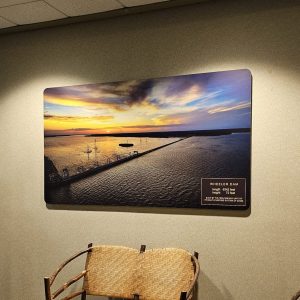Custom printed sign by Alabama Metal Art for Dixie Aerial Photography.