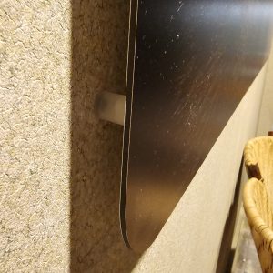 Close up of custom printed sign by Alabama Metal Art for Dixie Aerial Photography.