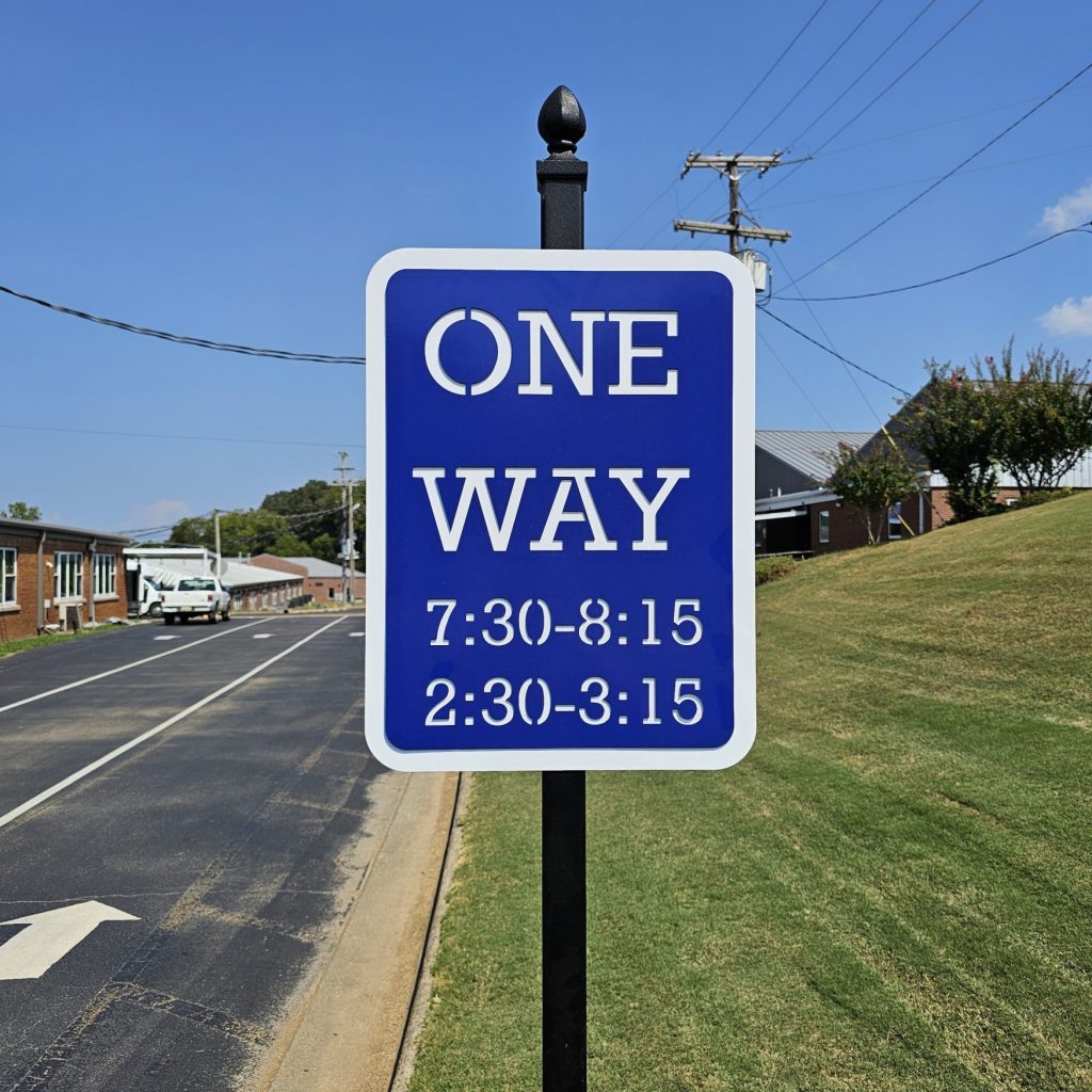 Custom Wayfinding & Directional Signs- Alabama Metal Art