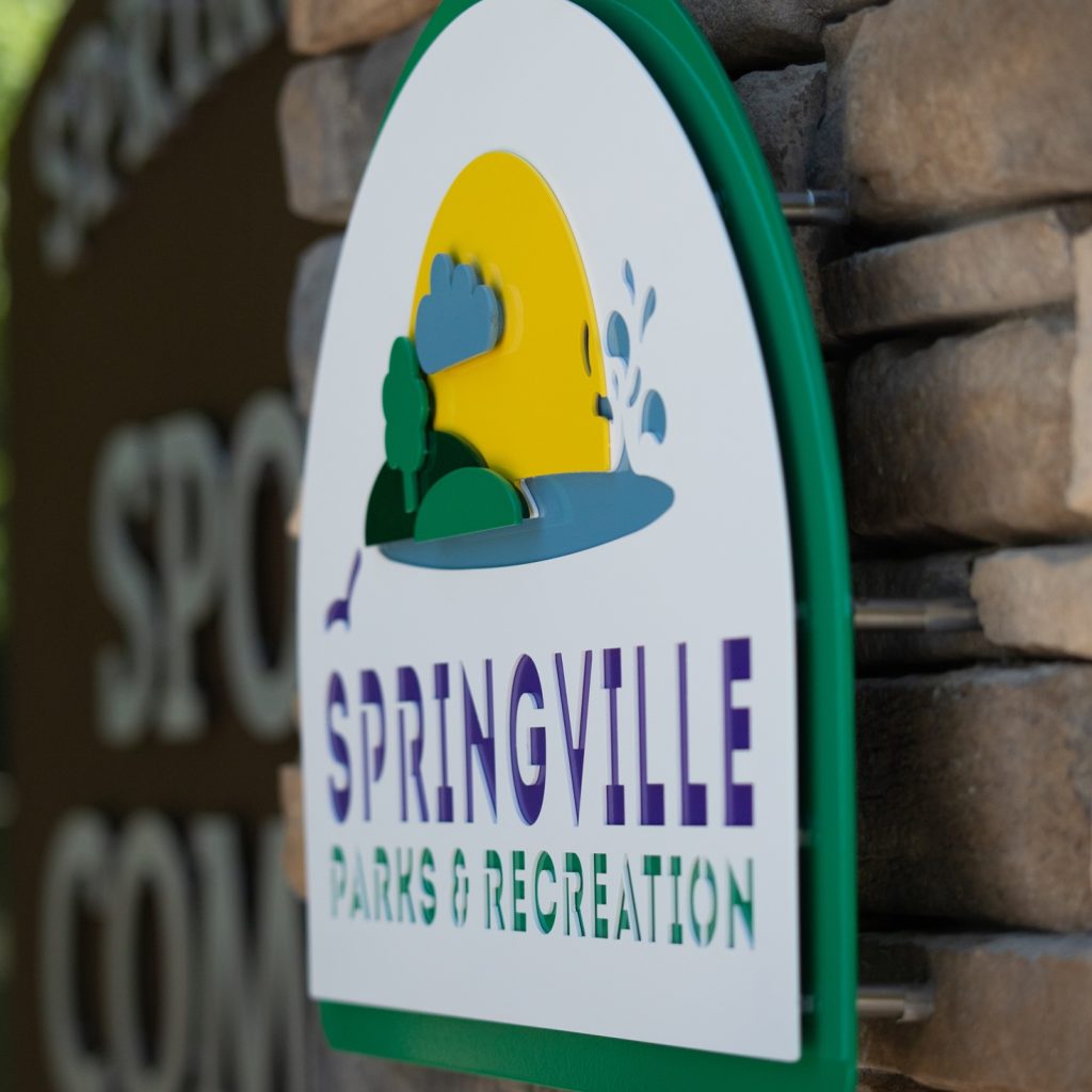 Custom metal layered sign by Alabama Metal Art.