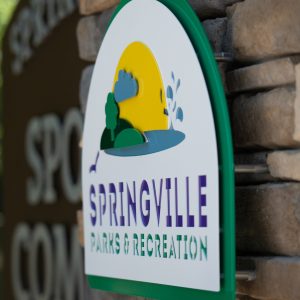 Custom metal layered sign by Alabama Metal Art.
